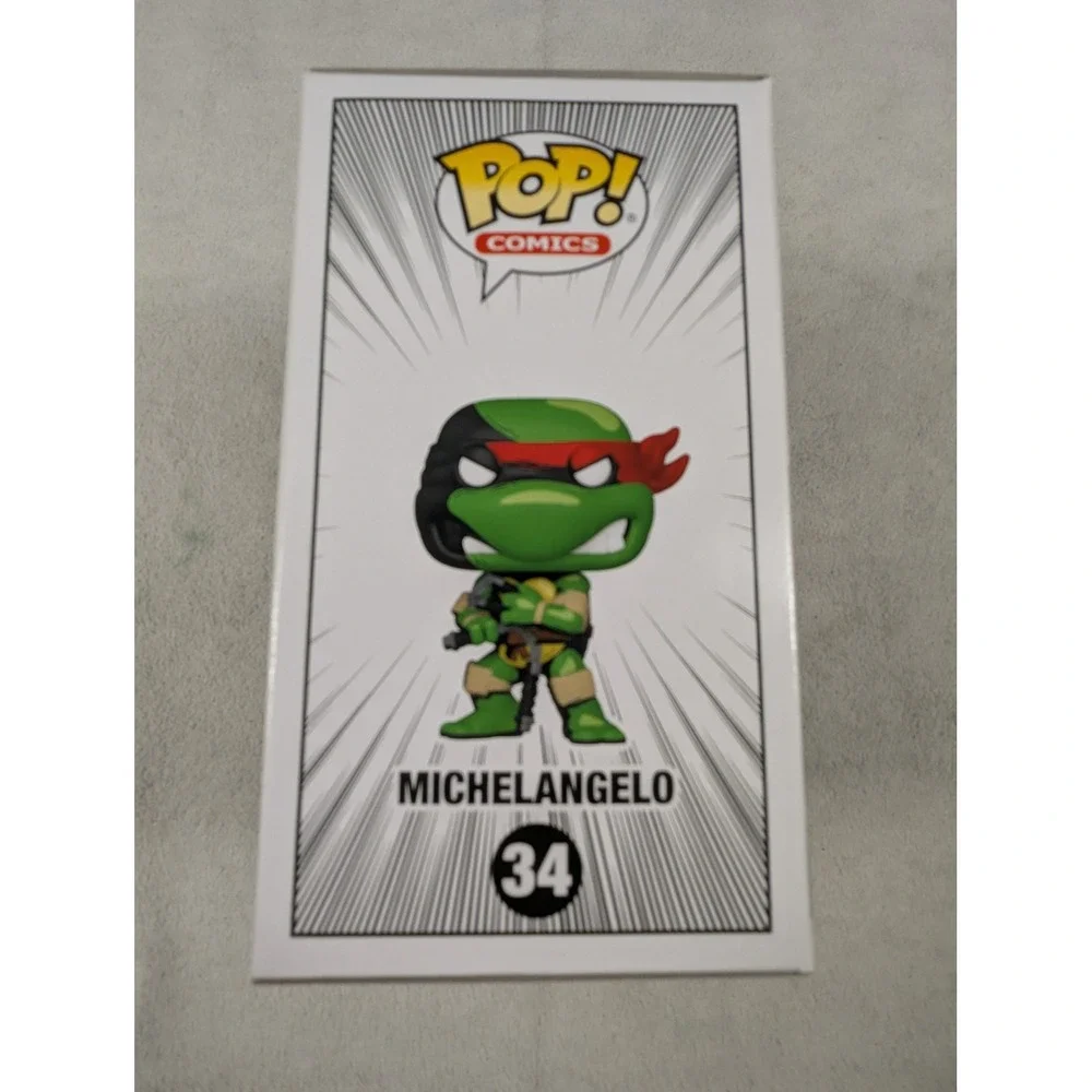 NEW Funko Pop Teenage Mutant Ninja Turtles Michelangelo Chase Special Edition 34